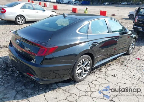 2020 Hyundai Sonata Sel from USA, damaged, VIN 5NPEL4JA9LH010528